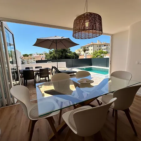 빌라 Casa Buganvilia Com Piscina Privativa Em Vilamoura 쿼테이라